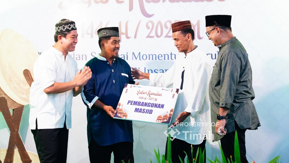 Ketua Masjid Al Hidayah Tegal Rejo Apresiasi Peran PT Timah dalam Membantu Rumah Ibadah