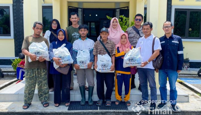 PT Timah Bagikan 1.500 Paket Sembako untuk Warga Bangka Jelang Idulfitri 1446 H