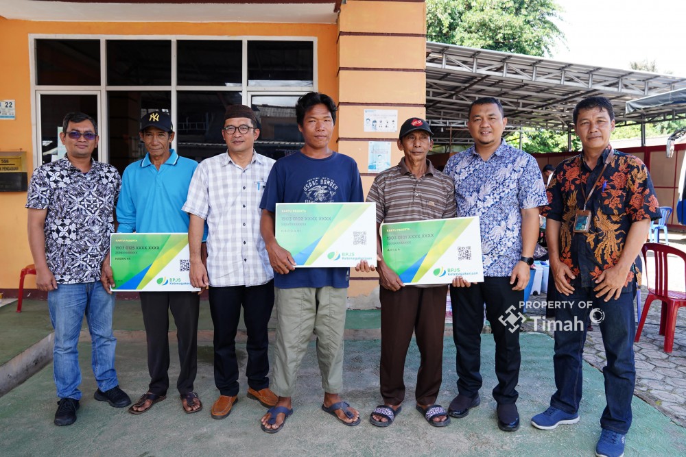 Nelayan Toboali Terima 'Kejutan' BPJS Ketenagakerjaan dari PT Timah