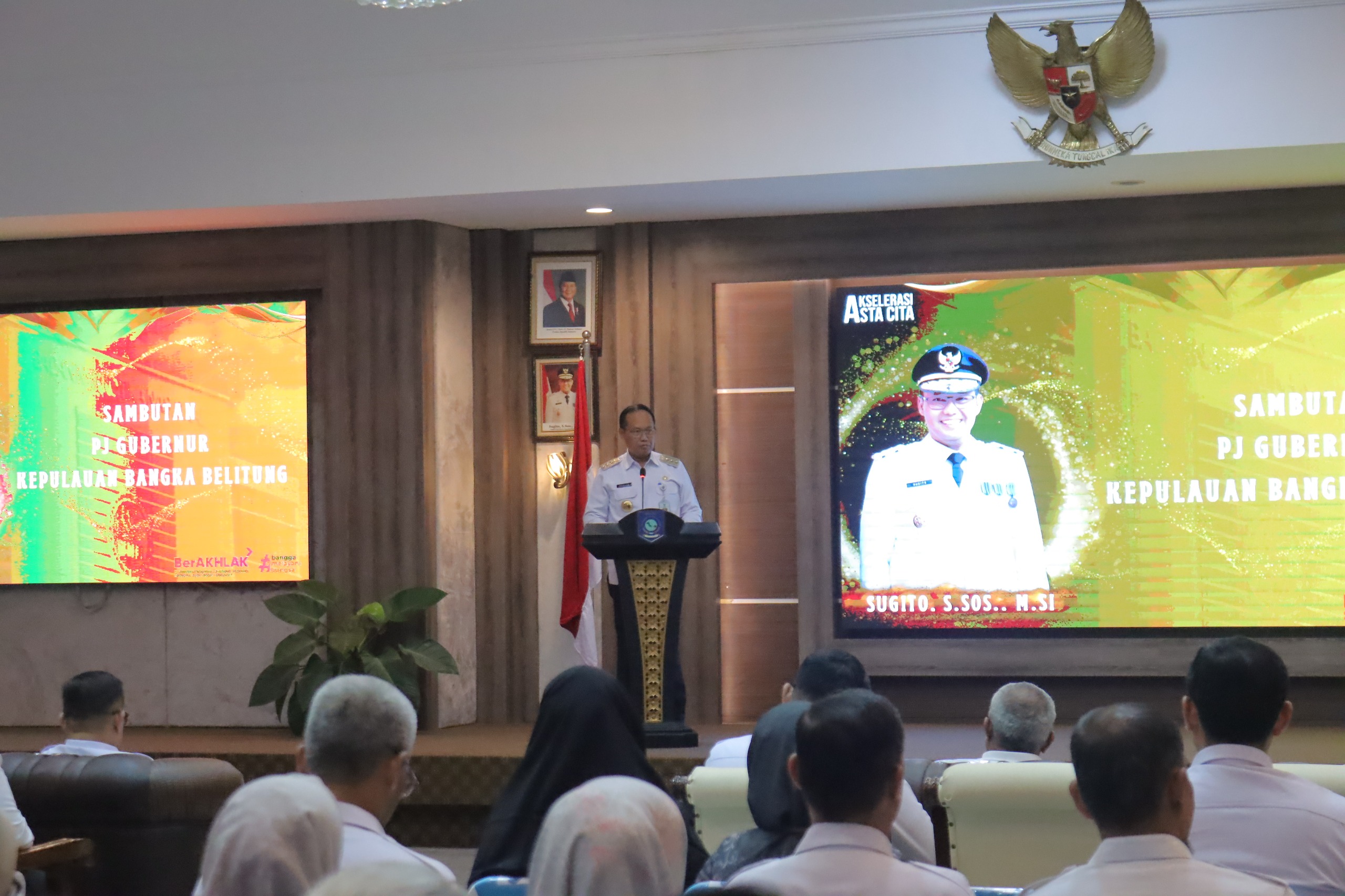 Pj Gubernur Sugito Dukung Penuh Program P4GN di Bangka Belitung