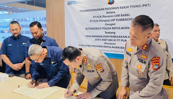 Jaga Pasokan Listrik Selama Ramadan, PLN dan Polda Babel Perkuat Kolaborasi 