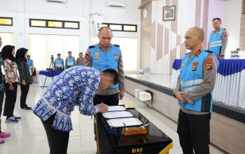 Wujudkan Rekrutmen Polri yang BETAH, Polda Babel Gelar Sumpah dan Pakta Integritas