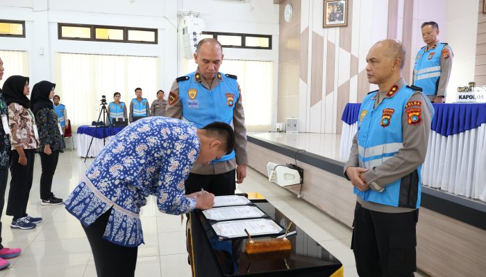 Wujudkan Rekrutmen Polri yang BETAH, Polda Babel Gelar Sumpah dan Pakta Integritas