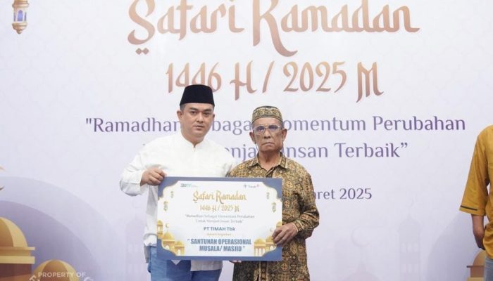Berkah Ramadan, PT Timah Salurkan Bantuan untuk Musala Al Falah di Belitung Timur