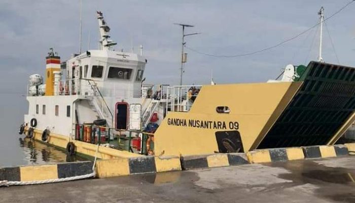 Resmi Beroperasi, KM Gandha Nusantara 09 Siap Layani Rute Penyeberangan Gratis Antar Pulau di Bangka Selatan