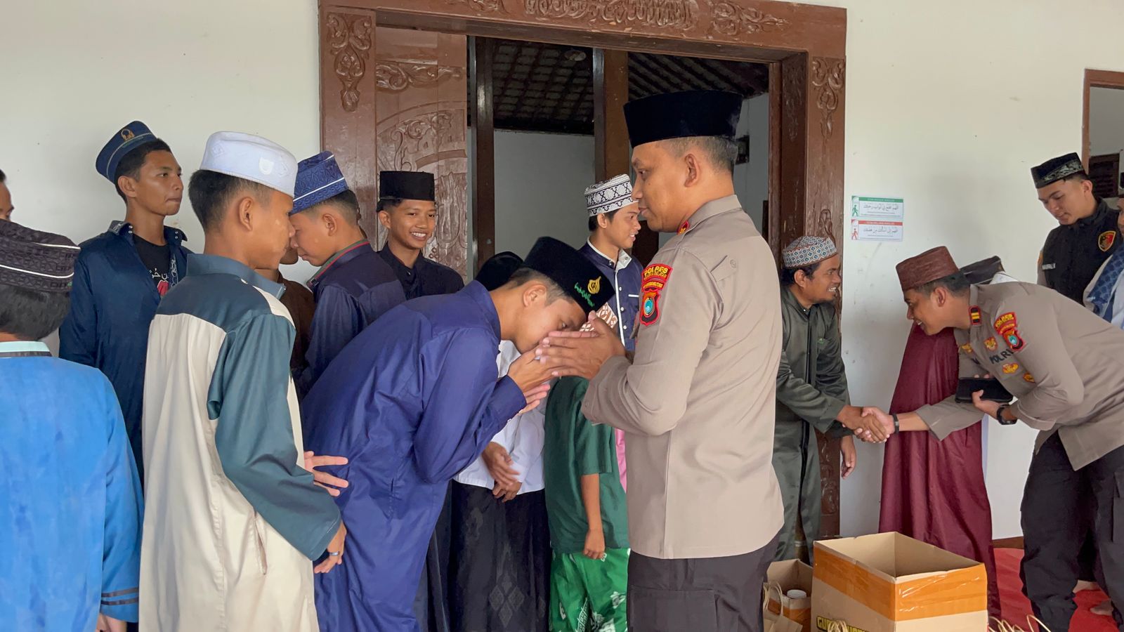 Pererat Sinergitas, Kapolres Basel Kunjungi Pondok Pesantren Birkatul Ulum