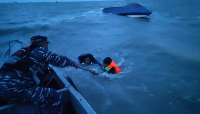 Kapal KCP Baracuda Milik PT Timah Tenggelam di Perairan Toboali