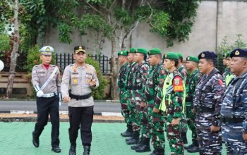Sinergi Lintas Sektor, Polres Bangka Selatan Gelar Apel Siaga Operasi Ketupat Menumbing 2025