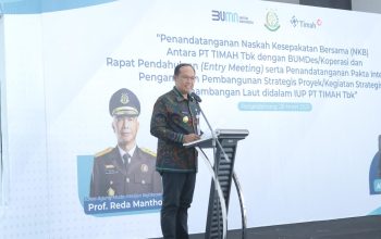 Pemprov Babel dan PT Timah Teken MoU