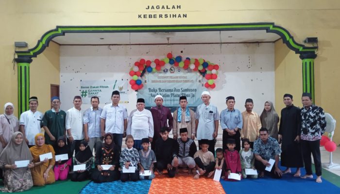 Baznas dan IPSM Santuni 100 Anak Yatim di Kelapa Lewat Coconut Pillars Social