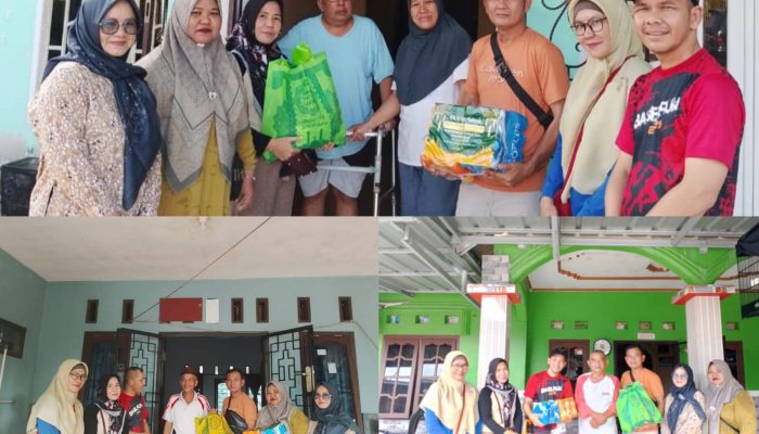 Kenang Jasa Guru, Alumni SMANSA Toboali 2002 Berbagi Bingkisan Ramadan