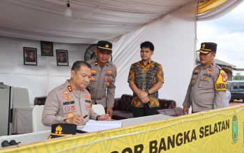 Jelang H-2 Idulfitri, Kapolres Basel Cek Pos Pengamanan dan Arus Lalu Lintas di Tiga Lokasi Strategis