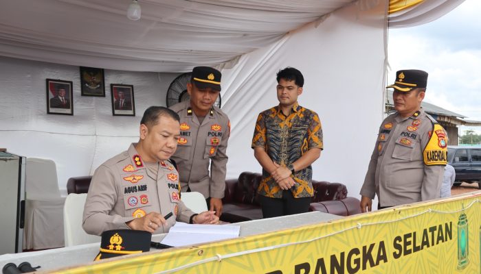 Jelang H-2 Idulfitri, Kapolres Basel Cek Pos Pengamanan dan Arus Lalu Lintas di Tiga Lokasi Strategis
