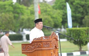 Gubernur Terpilih Hidayat Arsani Salat Idulfitri Bersama Warga Bangka Belitung