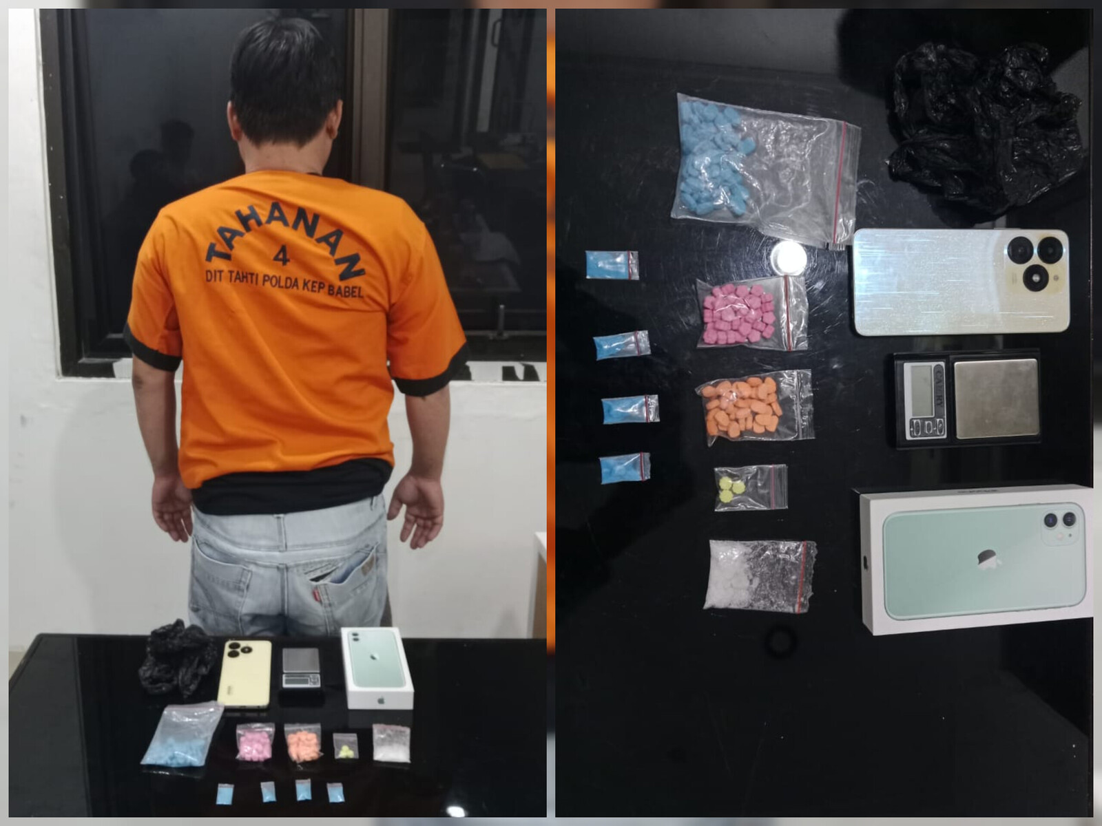 Simpan Puluhan Gram Narkoba, Rikkie Tak Berkutik Saat Digerebek Polisi
