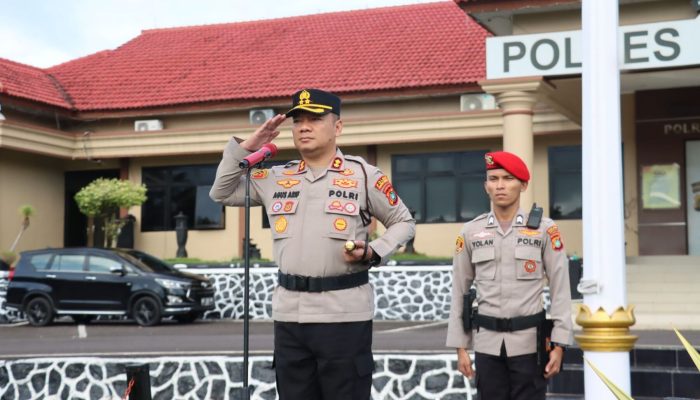 Kapolres Basel Puji Sinergi TNI-Polri dalam Amankan Pilkada 2024