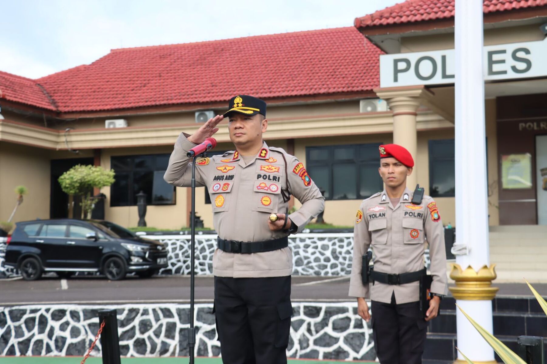 Kapolres Basel Puji Sinergi TNI-Polri dalam Amankan Pilkada 2024