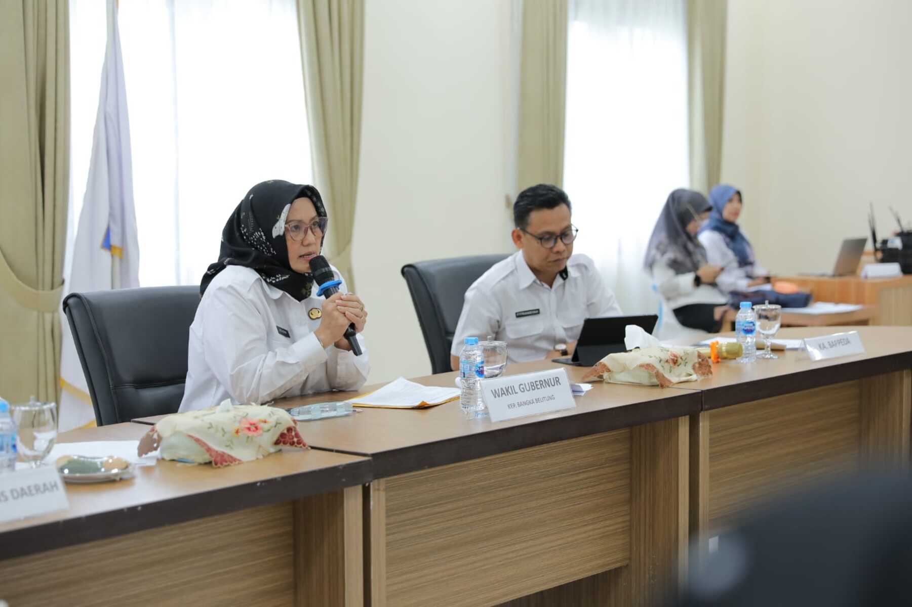 Wagub Babel Pimpin Rapat RPJMD 2025-2029, Fokus pada Penciptaan Lapangan Kerja Baru