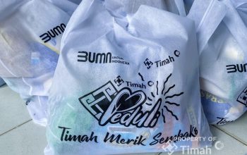 Dukung Ketahanan Pangan, PT Timah Tebar Kebaikan dengan Ribuan Paket Sembako