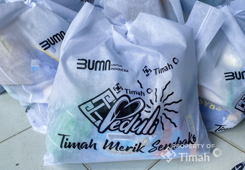 Dukung Ketahanan Pangan, PT Timah Tebar Kebaikan dengan Ribuan Paket Sembako