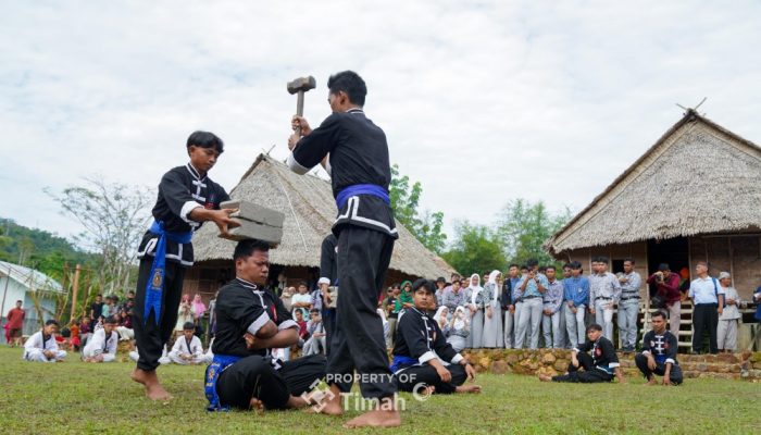 Lestarikan Tradisi, PT Timah Ciptakan Wisata Edukatif di Kampung Adat Gebong Memarong
