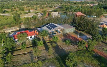 Dorong Energi Hijau, PT Timah Bangun PLTS di Lahan Bekas Tambang
