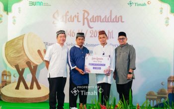 PT Timah Dukung Kenyamanan Rumah Ibadah di Bulan Ramadhan