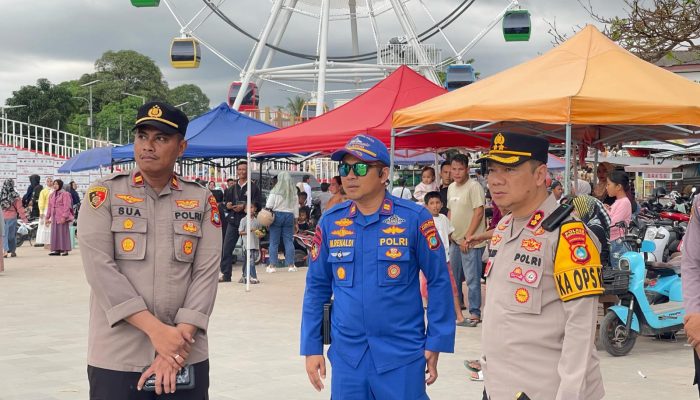 Kapolres Basel Perintahkan Personel Patroli Intensif di Objek Wisata Selama Libur Lebaran
