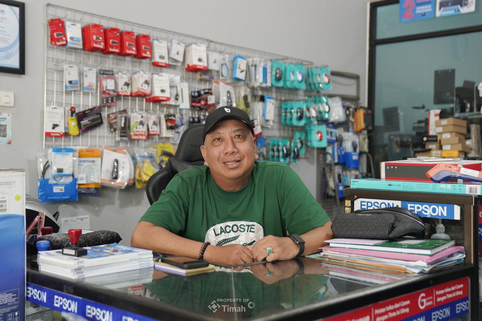 Kisah Sukses D&P Komputer di Belitung Berkat Dukungan PT Timah