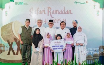 Berbagi Berkah Ramadan, PT Timah Santuni Ribuan Anak Yatim di Tiga Provinsi
