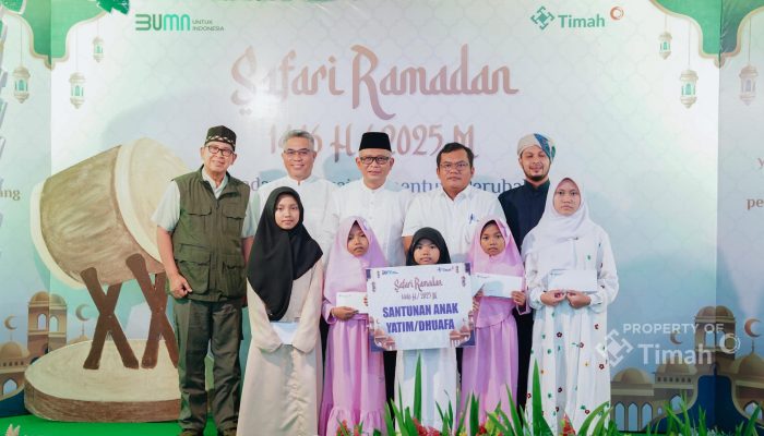 Berbagi Berkah Ramadan, PT Timah Santuni Ribuan Anak Yatim di Tiga Provinsi
