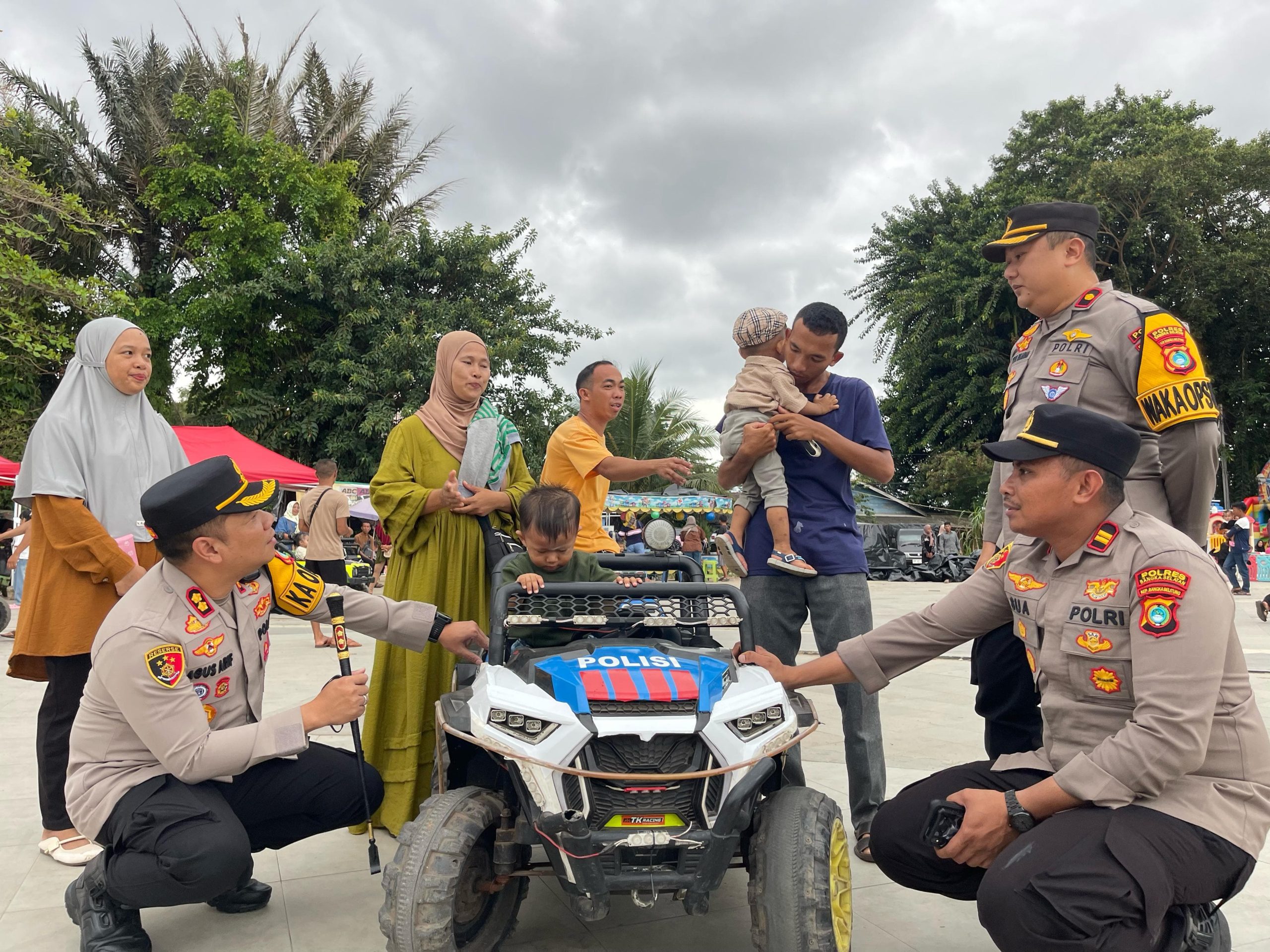 Kapolres Basel Pastikan Libur Lebaran di Bangka Selatan Aman dan Menyenangkan