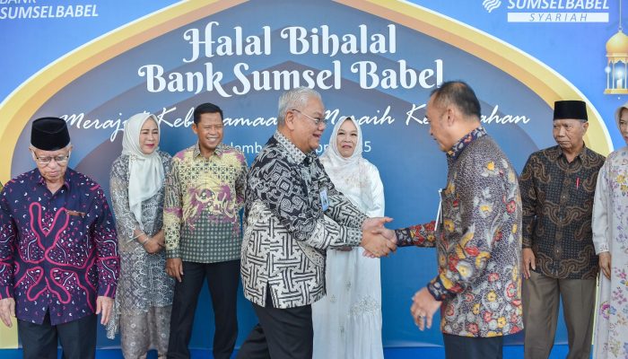 Eratkan Silaturahmi, Bank Sumsel Babel Gelar Halal Bihalal