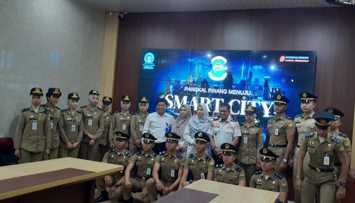 Belasan Praja IPDN Magang Sebulan di Pemkot Pangkalpinang