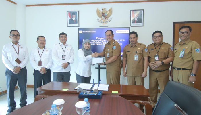 Pemprov Babel Serahkan LKPD Unaudited 2024 ke BPK
