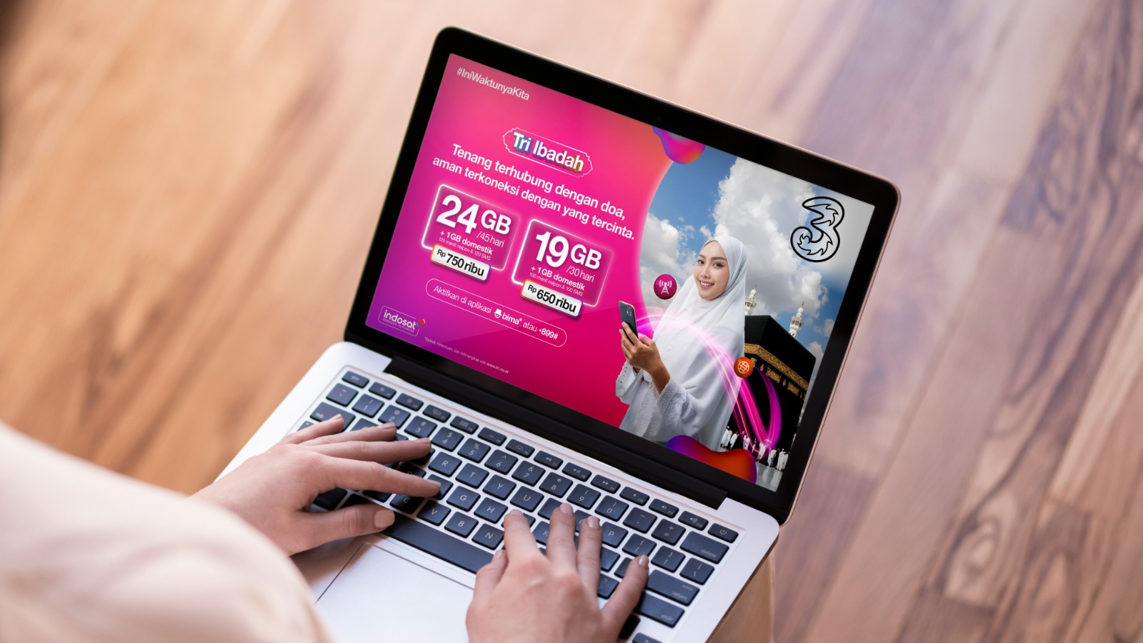 Indosat Tawarkan Paket Hemat untuk Jamaah Haji dan Umrah Lewat Layanan Tri Ibadah