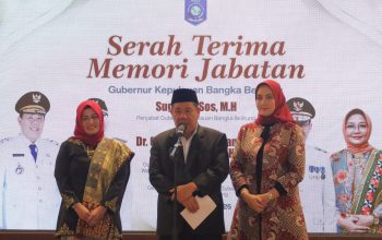 Resmi Pimpin Babel, Hidayat Arsani: Mohon Ditegur Kalau Salah