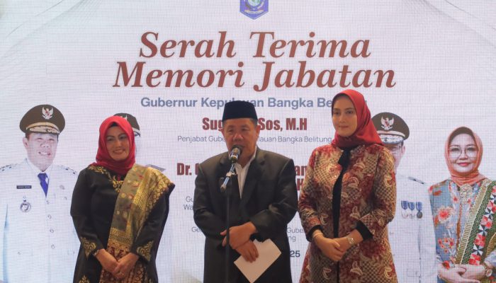 Resmi Pimpin Babel, Hidayat Arsani: Mohon Ditegur Kalau Salah