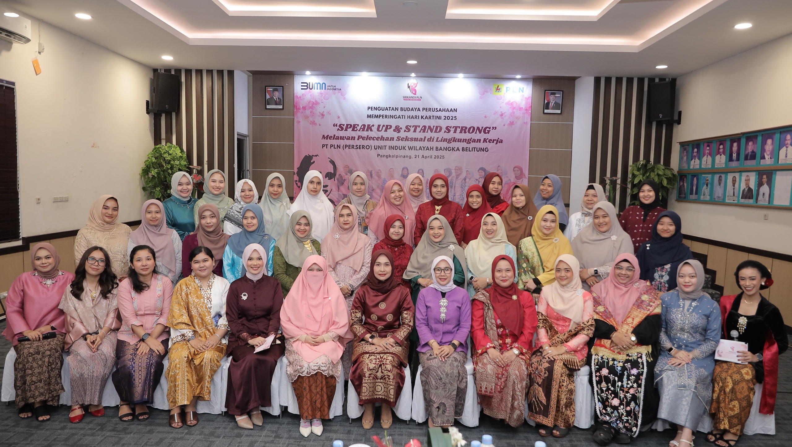 Hari Kartini, Srikandi PLN UIW Babel Kampanyekan Speak Up Lawan Pelecehan Seksual