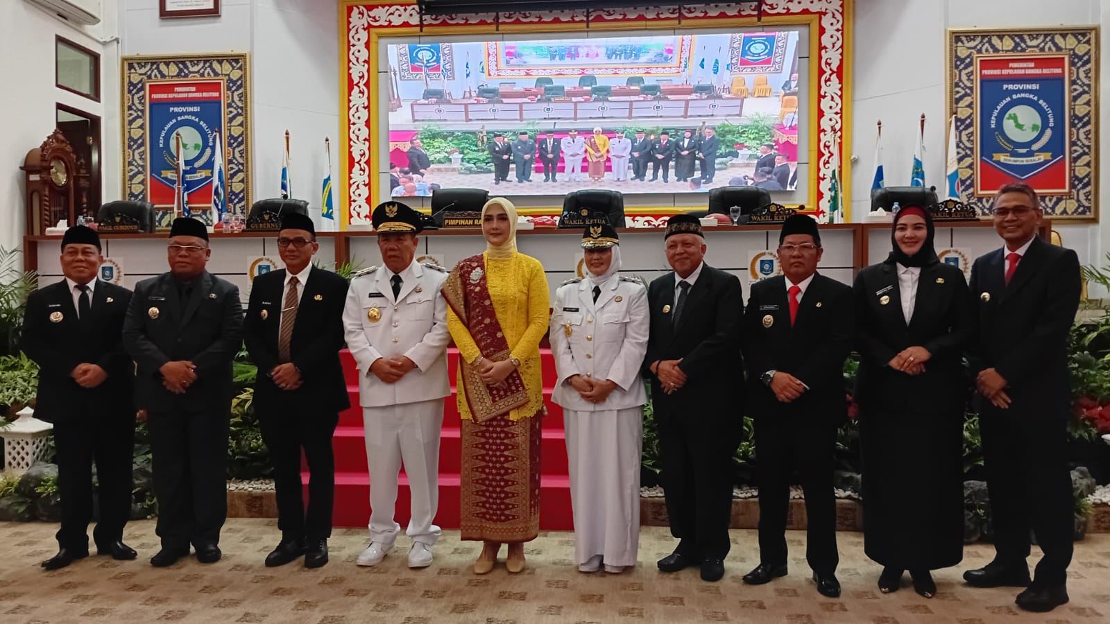 Pj Wali Kota Pangkalpinang Hadiri Paripurna Perdana Gubernur Babel, Harap Ekonomi Pulih