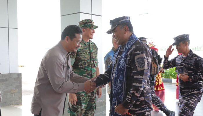 Pangkoarmada I Tiba di Pangkalpinang, Pj Sekda Babel: Selamat Datang di Negeri Serumpun Sebalai