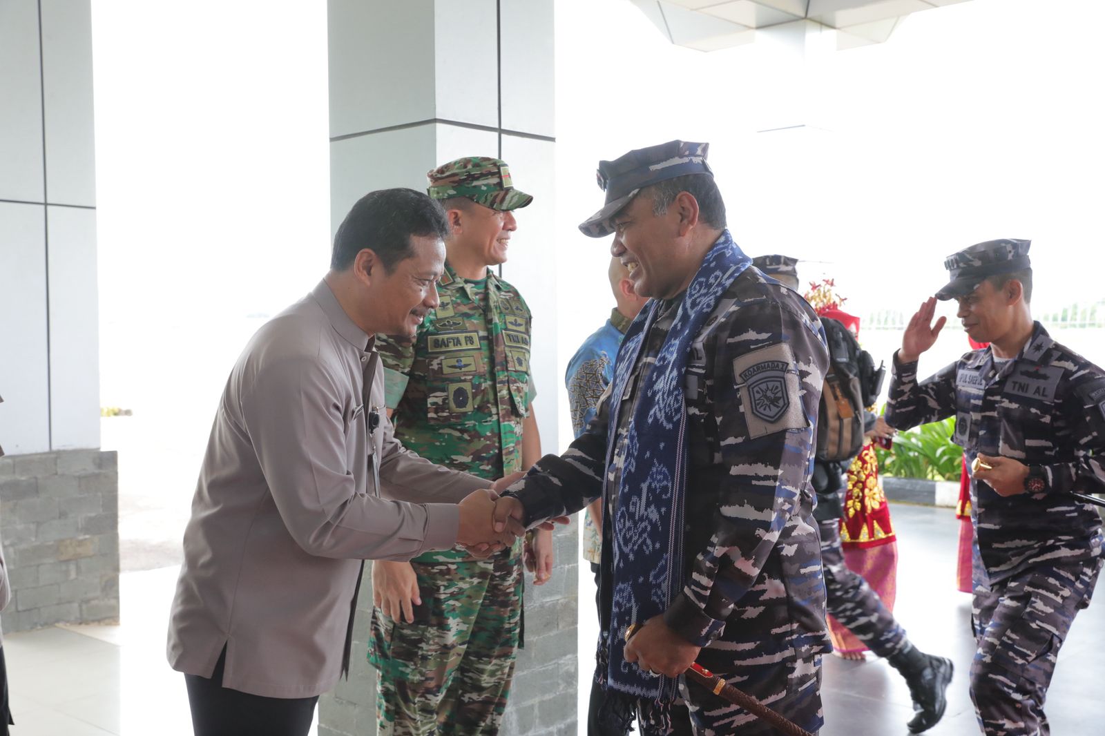 Pangkoarmada I Tiba di Pangkalpinang, Pj Sekda Babel: Selamat Datang di Negeri Serumpun Sebalai