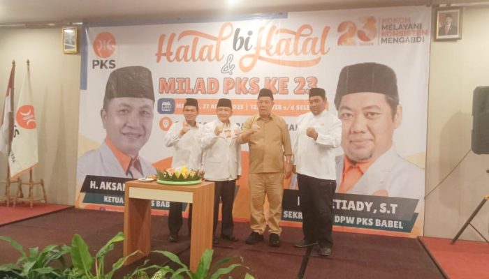 Hidayat Arsani: PKS Berperan Penting dalam Pembangunan Babel