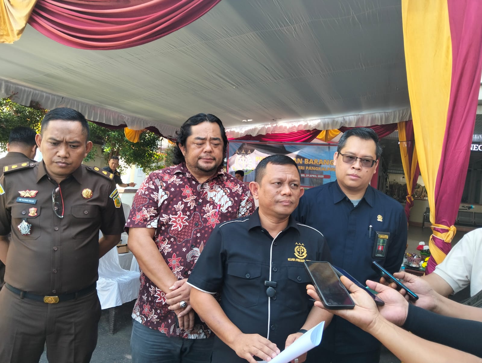 Kejari Pangkalpinang Musnahkan Barang Bukti 113 Perkara, Narkoba Jadi Barang Bukti Terbanyak