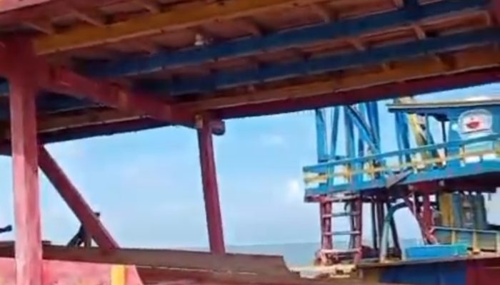 Nelayan Sebut TI Tower yang Beroperasi di Perairan Kubu Diduga Milik Bos Berinisial AK