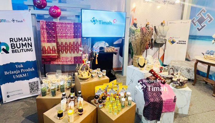 Lewat Pameran, PT Timah Buka Akses Pasar Lebih Luas Bagi UMKM