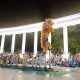 Atraksi Spektakuler Barongsai Benteng Selatan Meriahkan Alun-Alun Toboali