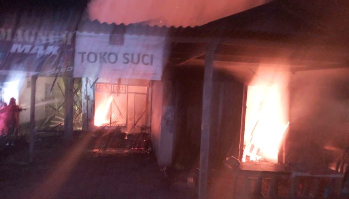 Rumah Warga di Desa Bencah Hangus Dilalap Si Jago Merah, Kerugian Capai Ratusan Juta Rupiah