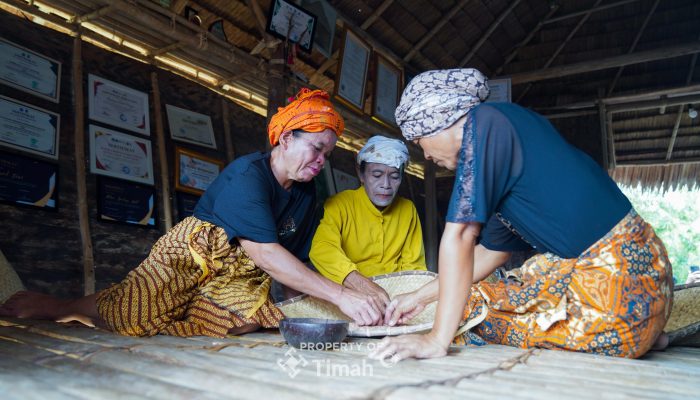 PT Timah Dukung Pelaksanaan Ritual Adat Nujuh Jerami di Kampung Adat Gebong Memarong