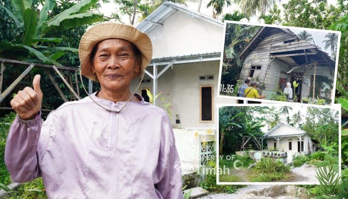 Nenek 66 Tahun di Bangka Dapat Rumah Baru dari PT Timah